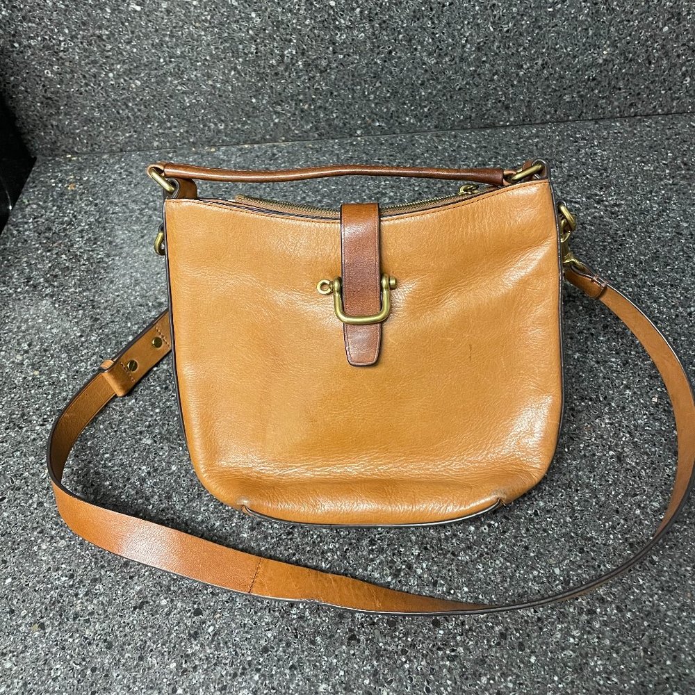 Crossbody leather purse/bag